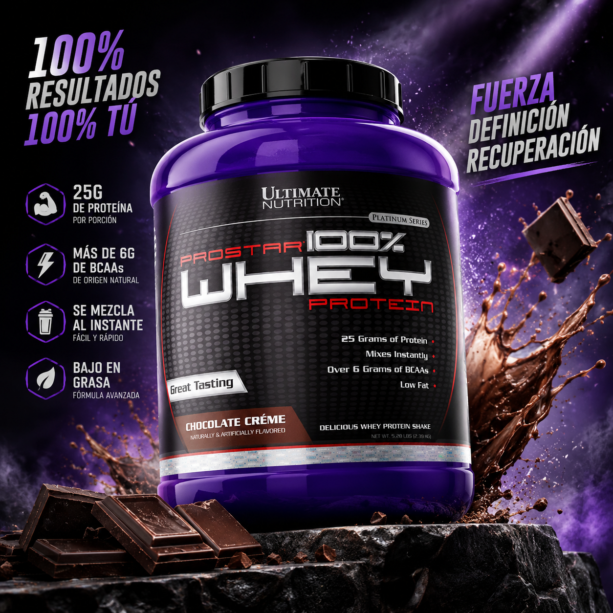 100% WHEY PROTEIN 2LB